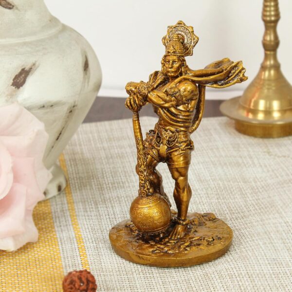 Bahubali Hanuman Ji Murti for Car Dashboard  Home Decor. - Image 4