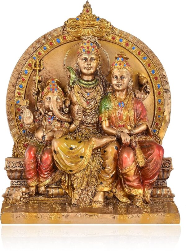 Shiva Pariwar for Home Decor/Home Temple Showpiece. - Image 2