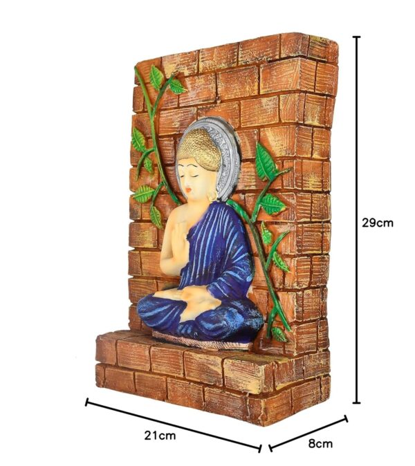 Antique Blessing Buddha Statue Sculpture Home Decor Living Room Idol &  Gift Decorative Showpiece . - Image 2