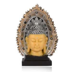 Buddha Face Decorative Showpiece Lovely Statue .