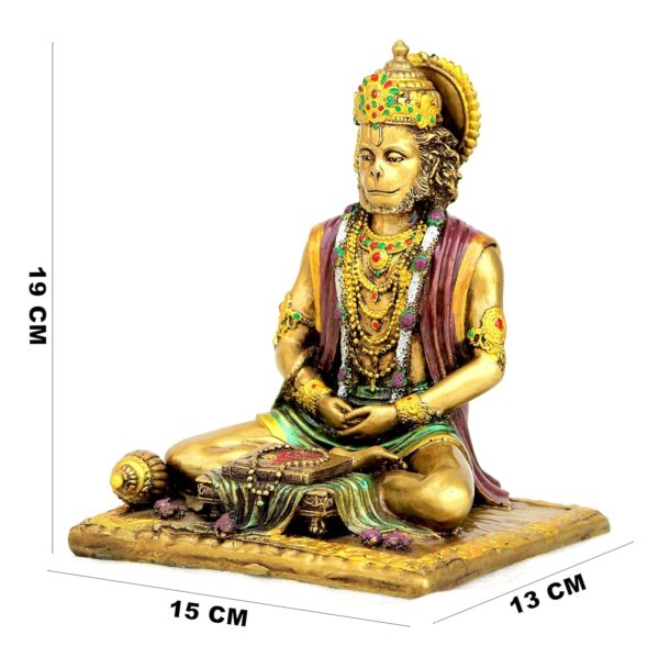 Balaji Maharaj hanumana Statue Hanuman Idol Strength Sculpture. - Image 3