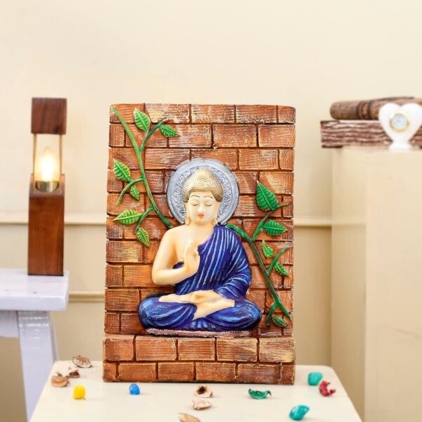 Antique Blessing Buddha Statue Sculpture Home Decor Living Room Idol &  Gift Decorative Showpiece . - Image 3