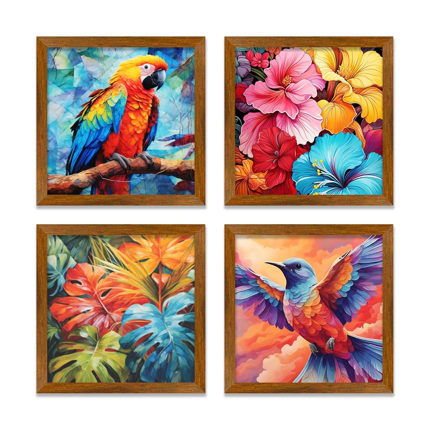 Colorful-Bird-Art-Premium-Wooden-Wall-Frame-Without-Glass-Decorative-item-for-Living-room-Bedroom-Office-Decor.