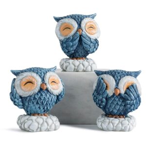 Owl-Garden-Statues-Set-of-Assorted-Styles.