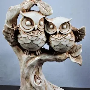 Polyresin-Owl-Statue.