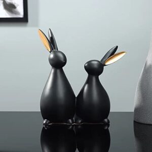 Rabbit-Pair-Standing-Showpiece-for-Home-Office-Decor.