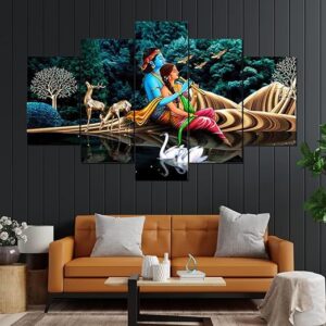 Radha-Krishna-Painting-With-Frame.