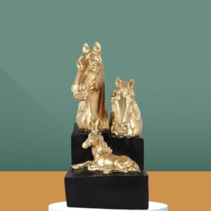 Handicrafts Horse Decorative Idol Figurine for Home Decor