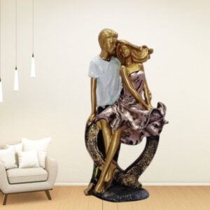 Dil Love Couple Showpiece, Dil Couple for Home Decor, Bedroom, Valentine Day Gift | Couple Statue, Figurine...